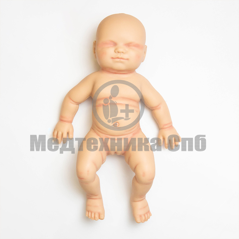 MC001 Манекен младенца для изучения техник массажа Ника Лизовна (девочка)