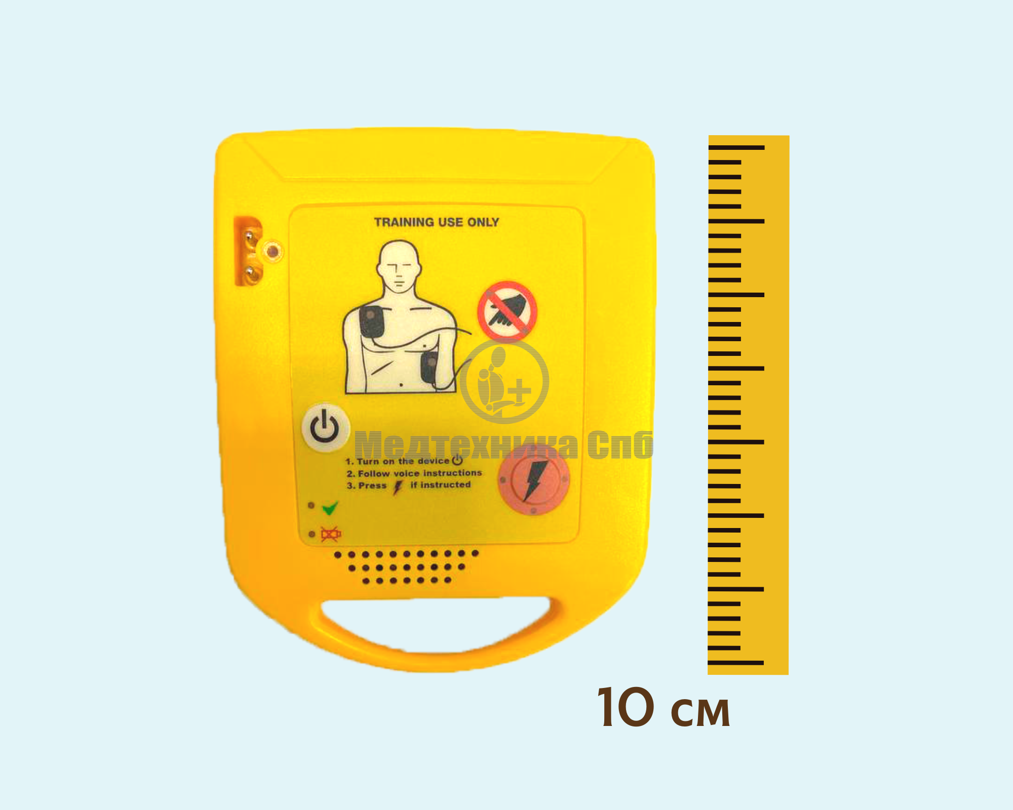 Тренажёр-симулятор автоматического наружного дефибриллятора ООО Медтехника  Спб (арт. AEDmini)