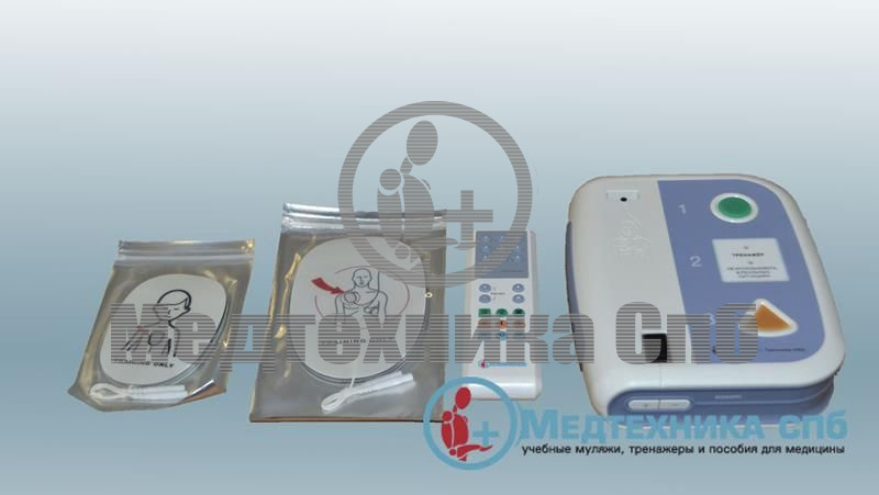 Тренажёр-симулятор автоматического наружного дефибриллятора для тактической медицины
