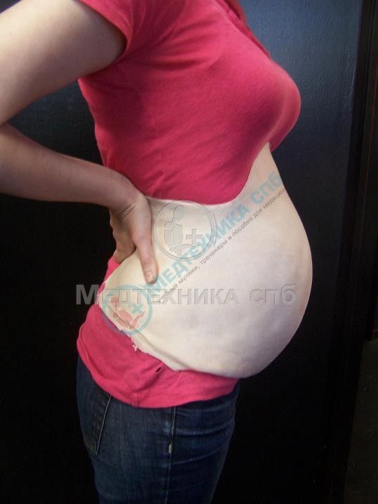 изображение: Имитация живота беременной
