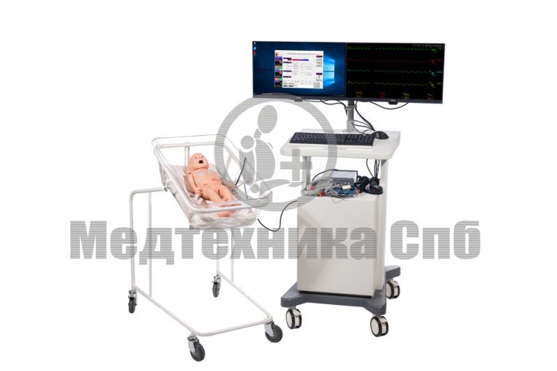 изображение: ИЛЮШЕНЬКА Робот-симулятор новорожденного для отработки навыков неотложной помощи (с контроллером)